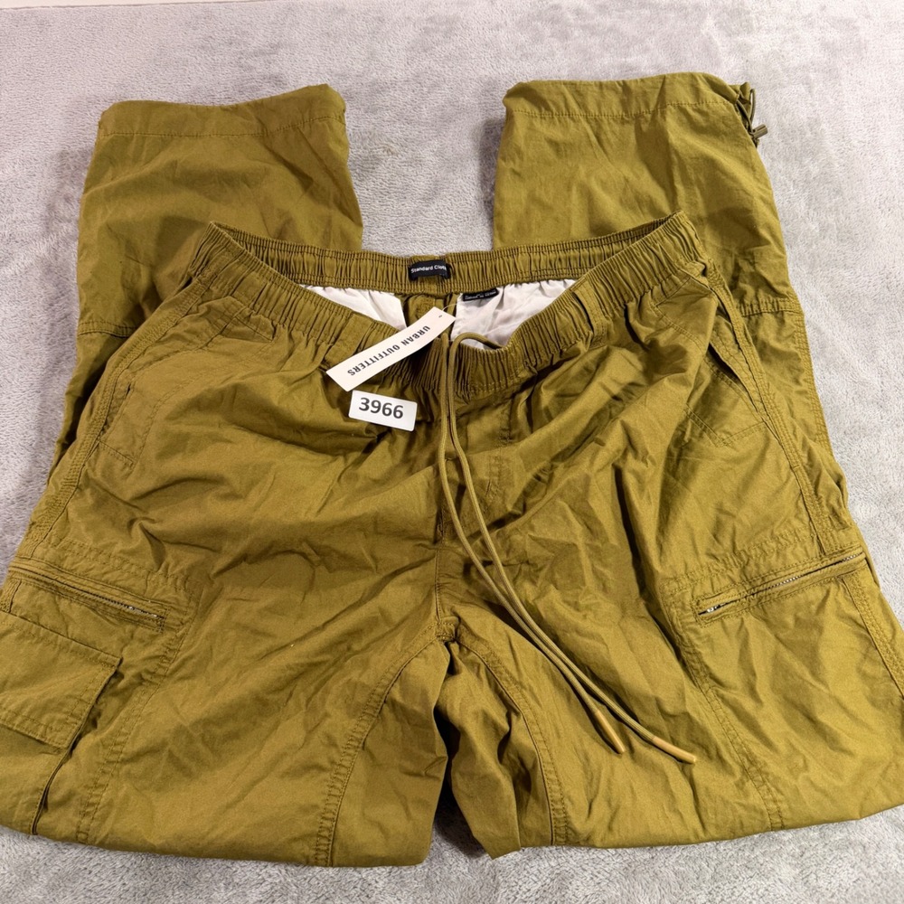 Standard Cloth Cargo Pants Mens XL Moss Green Urban Outfitters OB1664250